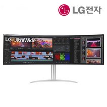 [LG전문기사 방문설치 ]LG전자 49WQ95C 124cm 32:9 DQHD 눈이편한 울트라와이드 주식 그래픽편집 영상작업용, 기본