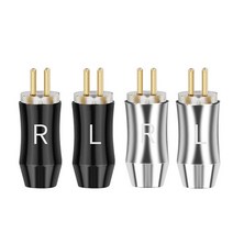 0.78mm 2 핀 헤드폰 플러그 UM3X W4R UE18 Hifi 이어폰 어댑터 DIY 용 금도금 구리 잭 스피커 커넥터, 06 Transparent Mix