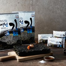 [서천해의 명품김] 최고급 원초만 사용 / 깊고 구수한 숯불맛 도시락김 & 전장김, [서천해의 명품김] 전장김 10봉