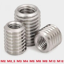 번데기너트 캡 인서트 스프링 풀림방지 나사헛돌때 퀵 스텐 아이, m8x M16 (3Pcs), 15mm