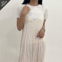 [당일발송] 디아미뇽 꽈배기 주름 롱원피스