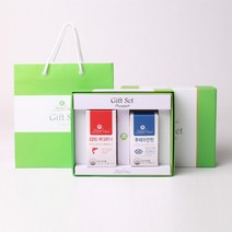 [네츄럴메이드] 오메가3+눈건강 선물세트 1호 [레드-K 오메가3 (60캡슐)+루테아잔틴 (60캡슐)]쇼핑백 / 종합 건강 선물 부모님 어버이날 학생 집중력 증진 체력 관리