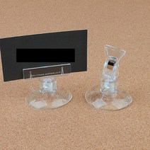 SOCEAN 양쪽 가격표 집게발 미니 표지판 2P 상품 가격 표시 정보 메모 꽂이판 네임카드 진열대 제품 전시 쇼클립 판매대 끼우개 라벨 스탠드 홀더 물건 이름표 상표 네임택 고정핀 물품 디스플레이, 클립