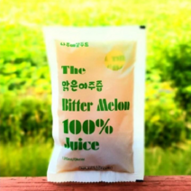 나주배꽃푸드 햇여주 The 맑은 여주즙 120ml 60포+7팩 서비스, 120ml x 60포 / 1박스