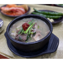 [남동백암왕순대] 전통 순대국 600g x 4팩 + 오소리 순대국 600g x 4팩 (다진청양 다대기 새우젓), 4개