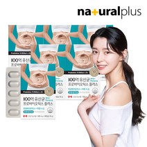 [내츄럴플러스] 권나라 에버핏 장용성 100억 유산균 프로바이오틱스 30캡슐 6박스, 단일속성