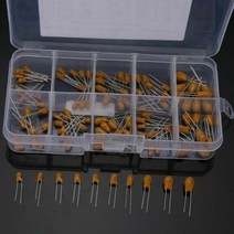 탄탈륨 캐패시터 10 0PCS 종 1세트 16V 1uf~ 0uf 키 아두이노 라즈베리파이