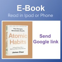 영어공부 언어발달 파닉스장난감 James clear의 원자 습관 영어 방식으로 쉽고 증명된 자가 관리 자기 개선 성인 독서책, [01] Atomic Habits