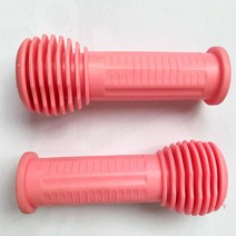 킥보드 손잡이 자전거 교체용 미끄럼방지 고무 커버, 큰볼헤드/핑크