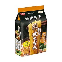 닛신 식품 닛신라 왕 냄비용 굵은 2식 팩 140g×9개, (1) 냄비용 〆라면 (굵은 면)