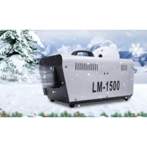 인공눈 기계 머신 눈송이 만들기 무대 공연 파티, 600W  리모컨 + (눈꽃 오일 2병)