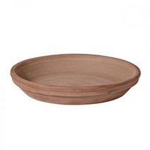 [바보사랑] 테라코타 이태리토분 화분받침대 소토바소 라운드(11cm), 사이즈/색상:11cm/cotto, 상세 설명 참조