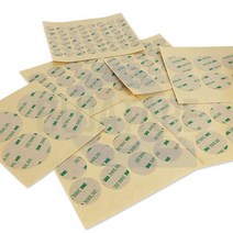 3M 9495LE PET 초강력 투명 폼 양면테이프 원형 8409ea, 예쁜동그라미 30mm 12개입, 1개
