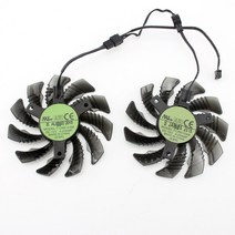그래픽카드 글카 78MM T128010SM GTX960 팬 12V 냉각 팬 채굴 게임용, 2PCS