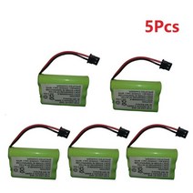 무선전화기 유뮤선전화기 레트로 Uniden BT-909 3 * AAA Ni-mh 3.6 mAh 800 v 충전식 배터리 용 무선 전화, 04 파란