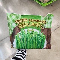 웰팜 냉동 아스파라거스 1kg, 종이박스포장, 1개