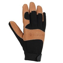 Carhartt 남성용 The Dex II 고민첩성 장갑 블랙.152946, Large