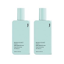 무슈제이 베이직 아쿠아 올인원 200ml+200ml 미백 저자극 피부진정
