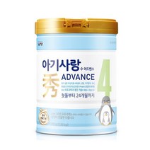 남양 아기사랑 수 어드밴스 분유 4단계 750gx1캔, 아기사랑 수 어드밴스 분유 4단, 750g
