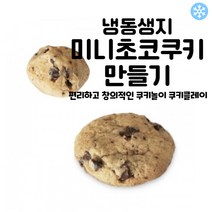 마리네빵공장 쿠키 냉동생지 미니 초코맛 토이 쿠키만들기 납품 결혼 답례품 18g x 25개입, 18g x 125개입