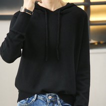 지나홈 여성 후드 니트 1P