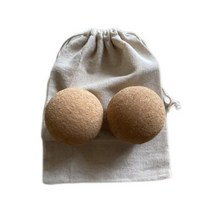 토닝볼 요가볼 메디신볼 천연 코르크 마사지 볼 근막 코르크 볼 근육 마사지 긴장 완화 허리 통증 근육 트리거 포인트 마사지 피트니스, Beige