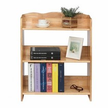 DIY 네이처 원목 3단 선반 책장 장식장 DIY조립 수납도구, 단품, 단품