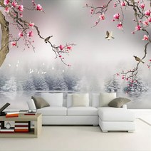 FREELIFE 거실 포인트 벽지스티커 북유럽 예쁜 EI-499, Self-adhesive PVC