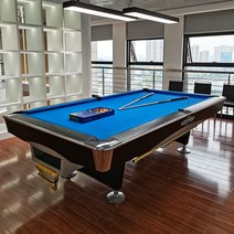 탁구대 고무 포켓이 있는 전문 대리석 당구대 판매용 신제품 9 피트