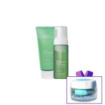 제주온 풋귤 클렌징 듀오 세트 아침 세안 비건 유기농 천연 계면활성제 화장품 폼클렌저 클렌징폼 민감성 수분 보습 병풀 히알루론산, 1개(사은품)