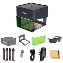 소형레이저각인기 불박기 열프레스기 레이저마킹기 이름새기기 daja laser engraver cnc diy dj6 laser 조각 기계 3000mw fast mini logo, 우리를