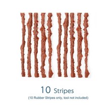 자동차 오토바이 자전거 바퀴 자전거 타이어 서비스 도구 옵션 10/30/100 PCS 고무 줄무늬 튜브리스 드릴, 03 10PCS Straps