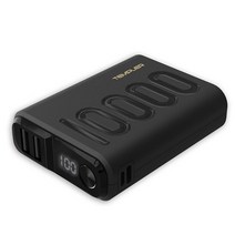급속충전 보조배터리(블랙) 10000mAh QC 3.0 PD 고속충전 잔량 디스플레이, 템플러 3522 블랙