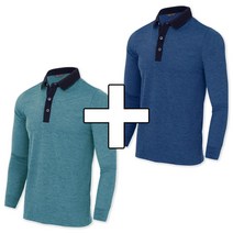 빌리언즈 냉감티셔츠 여름긴팔티 기능성 쿨 카라 1+1 빅사이즈