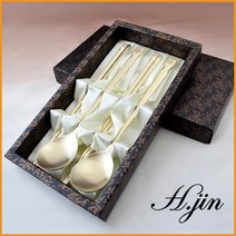 H.jin 에이치진 복 티타늄수저세트 (A스타일) 기업회사선물추천 창립기념일 직원기념품 거래처답례품 한국전통
