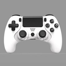 XBOX패드 엑스박스패드 PS 4 더블 쇼크 게임 조스틱 게임 패드 콘솔용 ps4 무선 컨트롤러엑스박스컨트롤러, 하얀