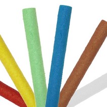 옥수수깡 긴 수수깡 장난감 스틱콘 20cm 50개, 본상품선택, 흰색