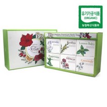 올리비엔 유기농 허브티백 선물세트 + 쇼핑백, 6종, 2세트