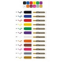 모나미 프로 페인트마카 다용도 빠른건조 실버, 10개