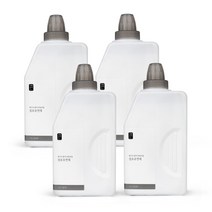 생활공작소 섬유유연제 본품 릴리향, 4개, 1.5L