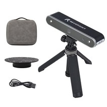 Revopoint POP 2 3D 스캐너 프리미엄 키트 0.05mm 초고정밀도 고발색 10FPS 경량 스마트폰PC에 대응 프린트 가능 컬러 스캔 3D 프린트 3D디자인 VRAR콘텐츠 제작 모형 제작 리버스 디자인