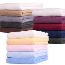 수건1번지 호텔 바스 타올 타월 수건 70x130cm 400g 피부샵 마사지 맛사지 피부관리실 피부관리 큰 수건, 1매, 소라