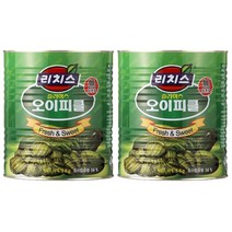 리치스 슬라이스 오이피클, 3kg, 2개