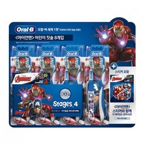 오랄비 어린이 칫솔 4단계 8개입, 겨울왕국