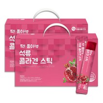 딱좋아 석류 콜라겐 젤리 스틱, 20g, 120개