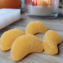 DIY 제빵 3D 오렌지 꽃잎 실리콘 몰드 비누 양초 만들기 디저트 베이킹 아로마 테라피 소품품 홈 인테리어, 왁스 끈