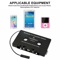 휴대용 카세트 플레이어 자동차 어댑터 자동 라디오 mp3 fm 변조기 마이크 포함 6h 라디오 168h 대기 오디오 블루투스 호환, 1-없음