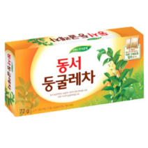 동서 둥굴레차 티백, 72g, 4개, 4개, 18개입