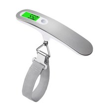 전자저울 LCD Digital Luggage Scale 50kg Portable Electronic Weight Travel Bag Hanging Steelyard Hook, 한개옵션2, 01 50kg, 한개옵션1