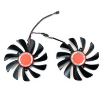 새로운 2 개/대 FDC10U12S9-C CF1010U12S 95mm 대체 RX590 GPU 비디오 카드 쿨러 팬 XFX RX 590/580 VGA 비디오 카드 냉각